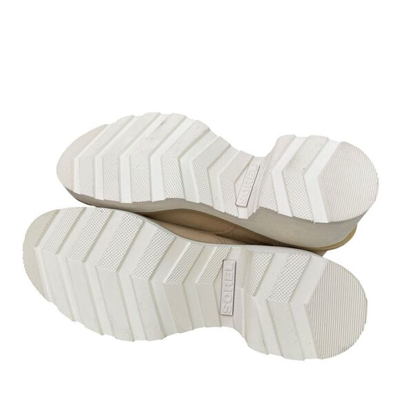 Sorel Hi-Line Chelsea Leather Boot in ceramic chalk size 8.5 - Picture 5 of 9